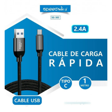 DATA CABLE TIPO C SG-383 2.4A