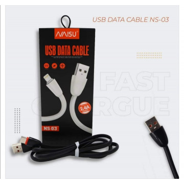 DATA CABLE IPHONE NS-03 2.4A